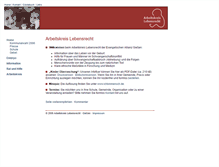 Tablet Screenshot of ak-lebensrecht.de